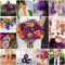purple and orange inspiration board. the best of both worlds. love