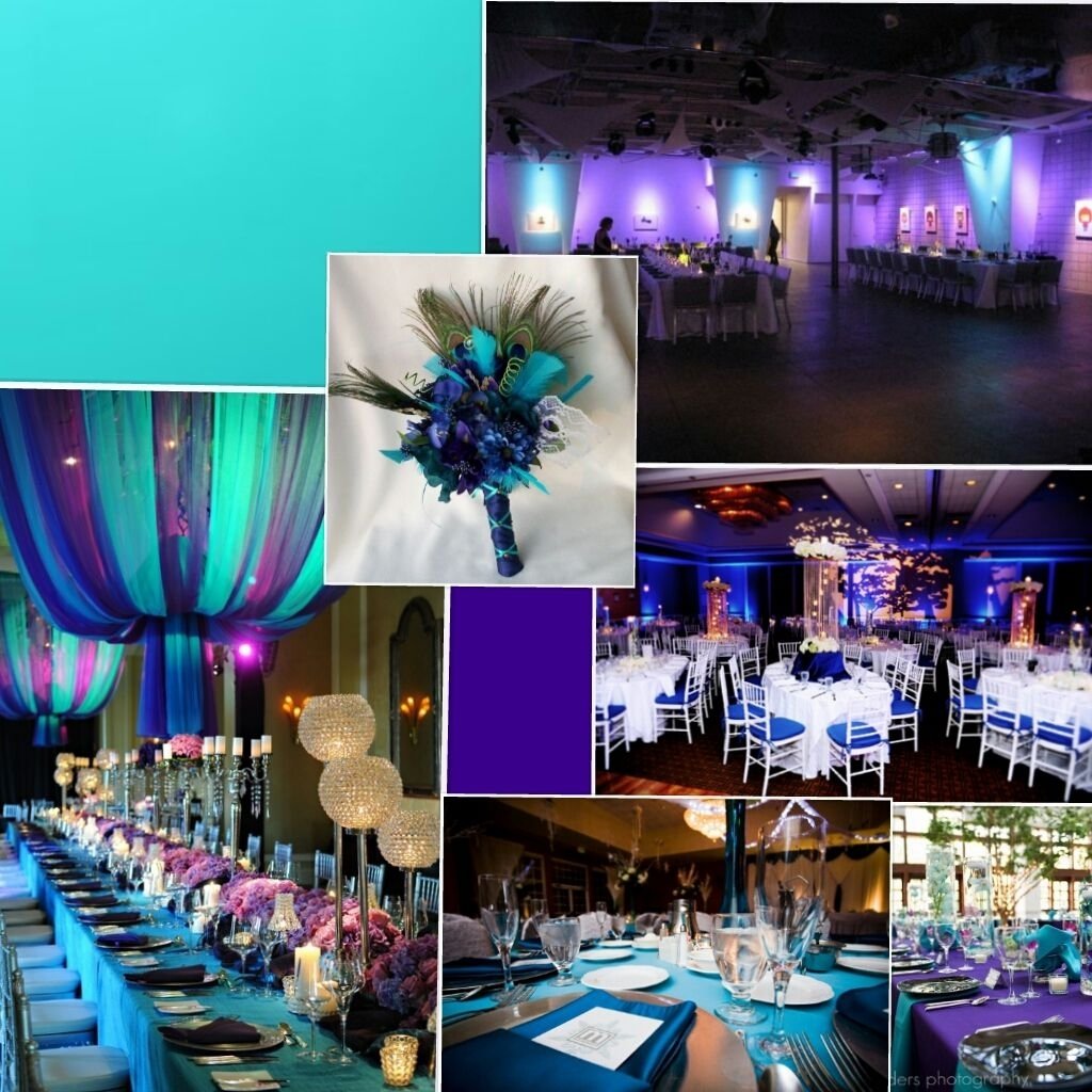 10 Pretty Teal And Purple Wedding Ideas 2021