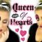 queen of hearts makeup tutorial - youtube