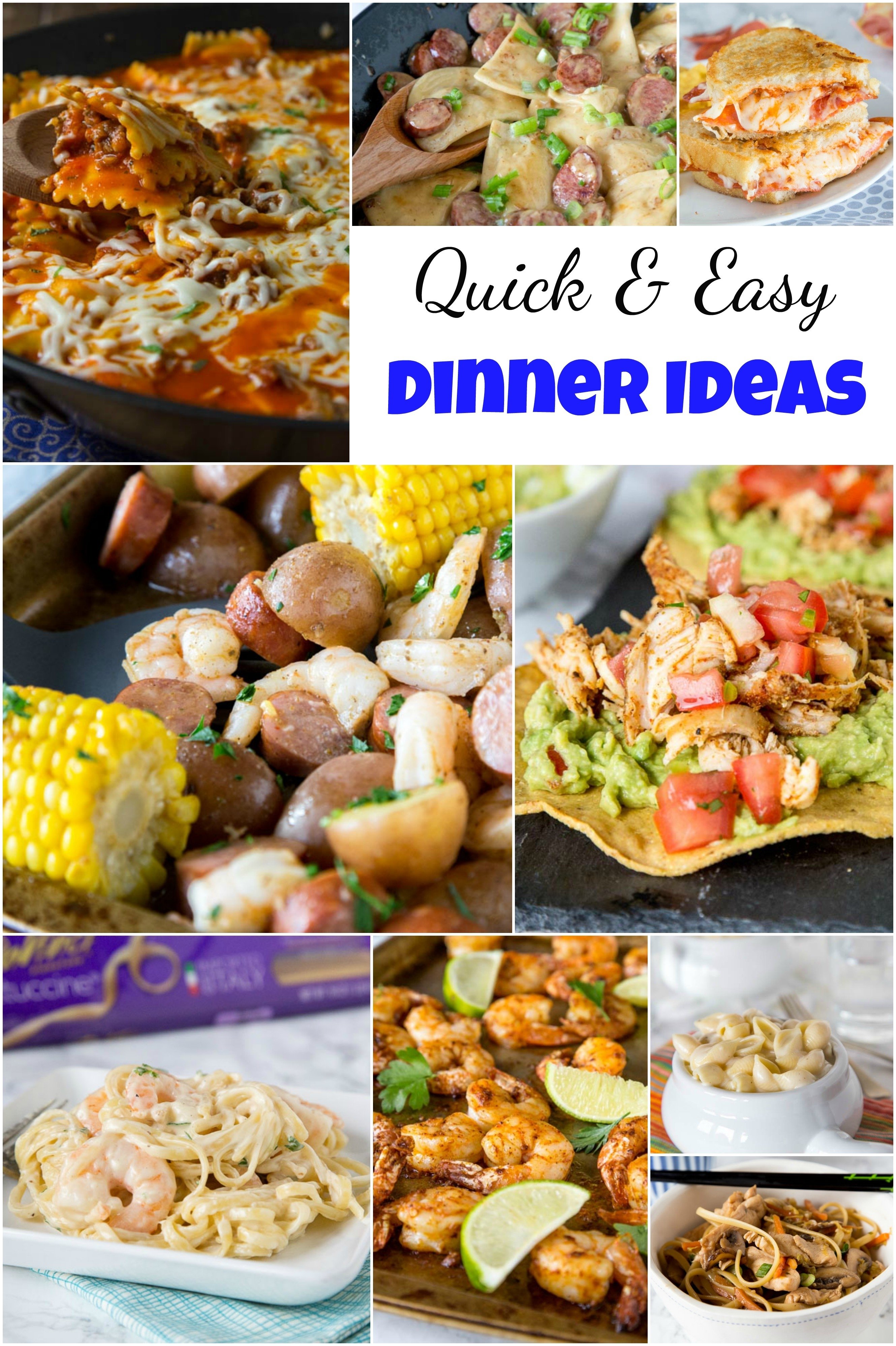 10 Amazing Quick And Easy Supper Ideas quick and easy dinner ideas dinners dishes and desserts 3 2022
