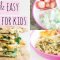 quick and easy lunch ideas for kids! - youtube