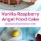 raspberry angel food cake - sweet and savory meals