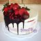 red velvet decadence cake@flourshoptx red velvet. drip cake