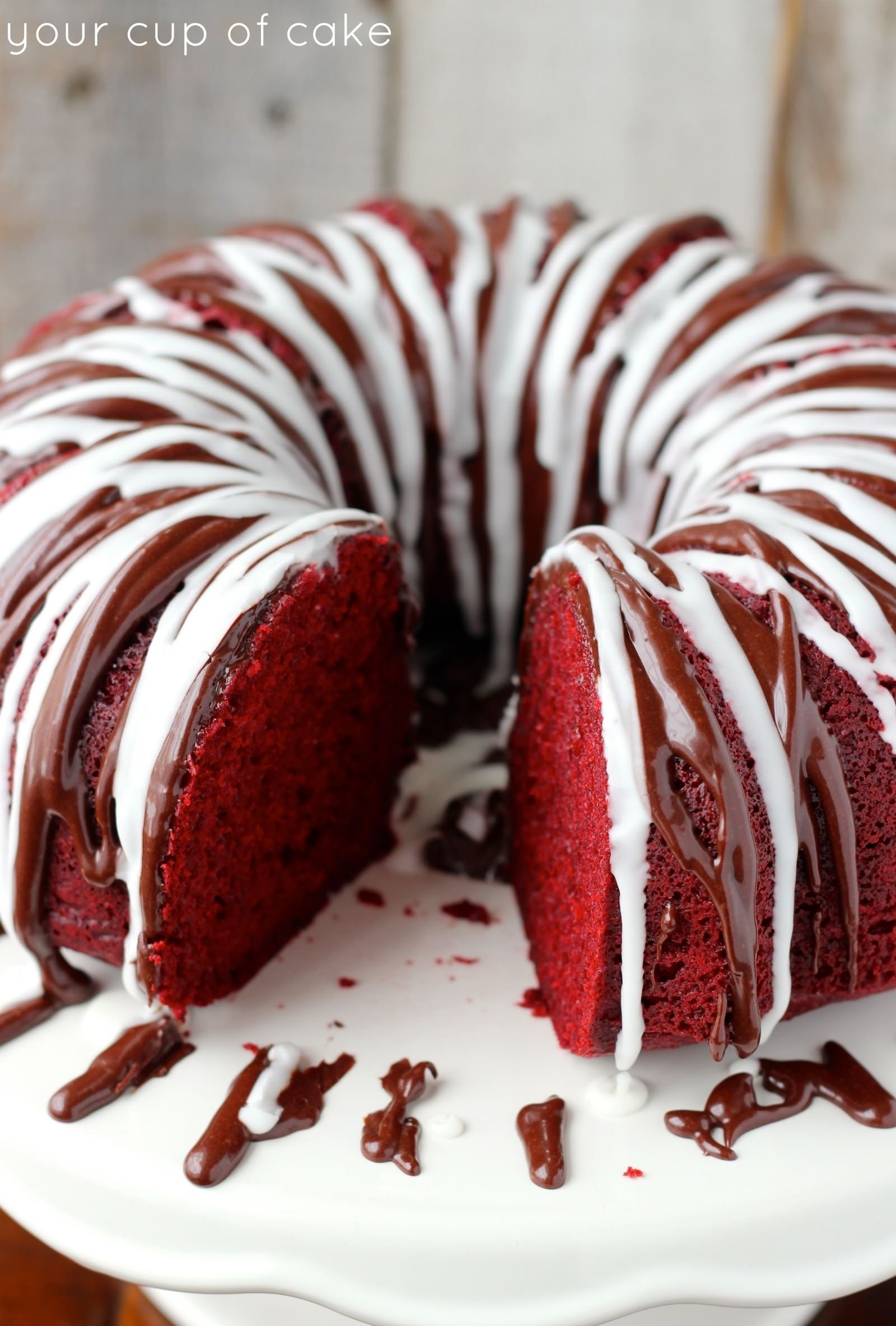 10 Pretty Red Velvet Cake Mix Recipe Ideas red velvet sour cream bundt cake your cup of cake 2022