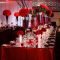 red white and black wedding table decorating ideas | wedding in