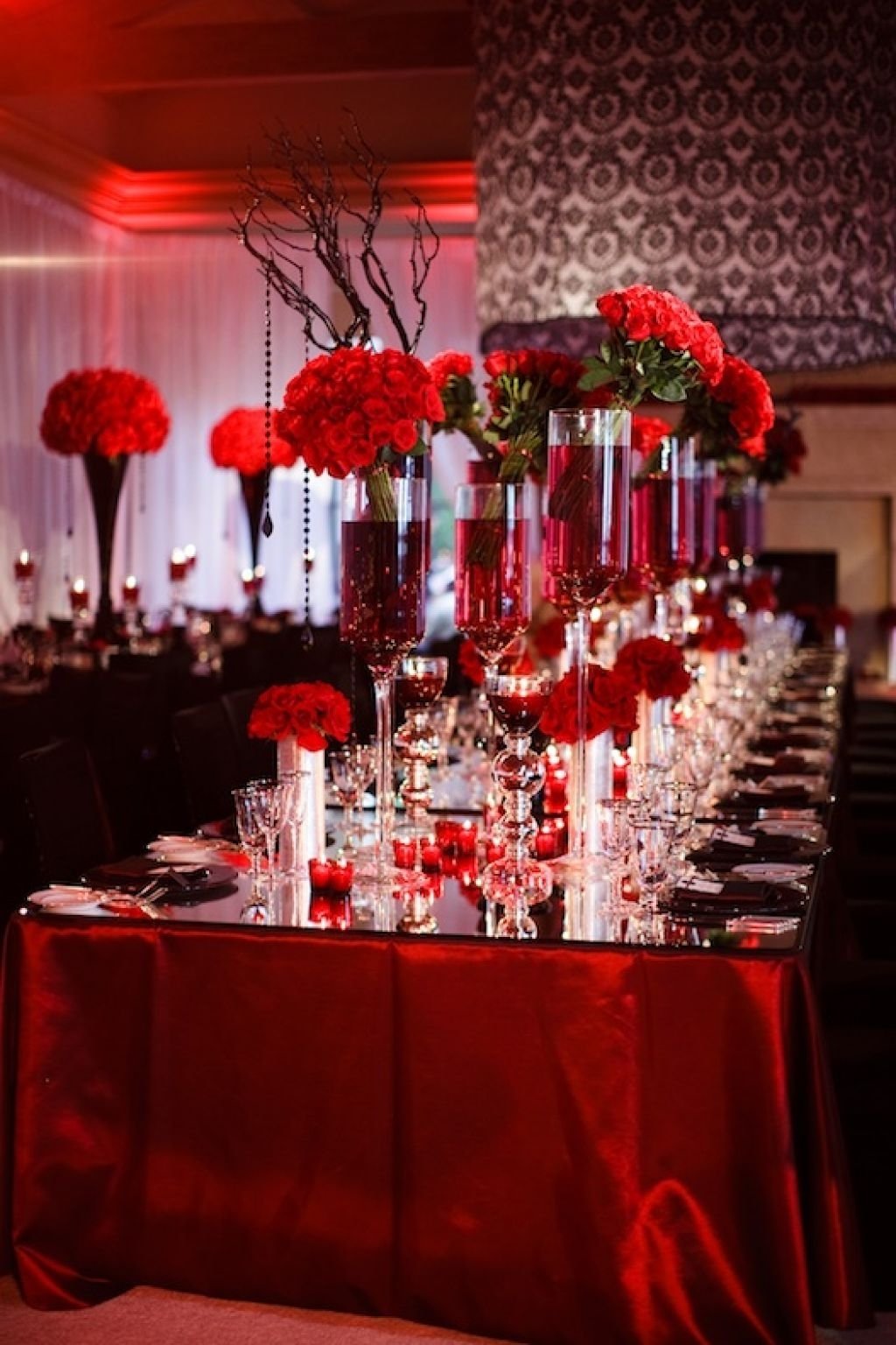 10 Nice Black White And Red Wedding Ideas red white and black wedding table decorating ideas wedding in 3 2022
