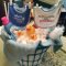 repurposing laundry baskets: make a washing machine for kids, use as