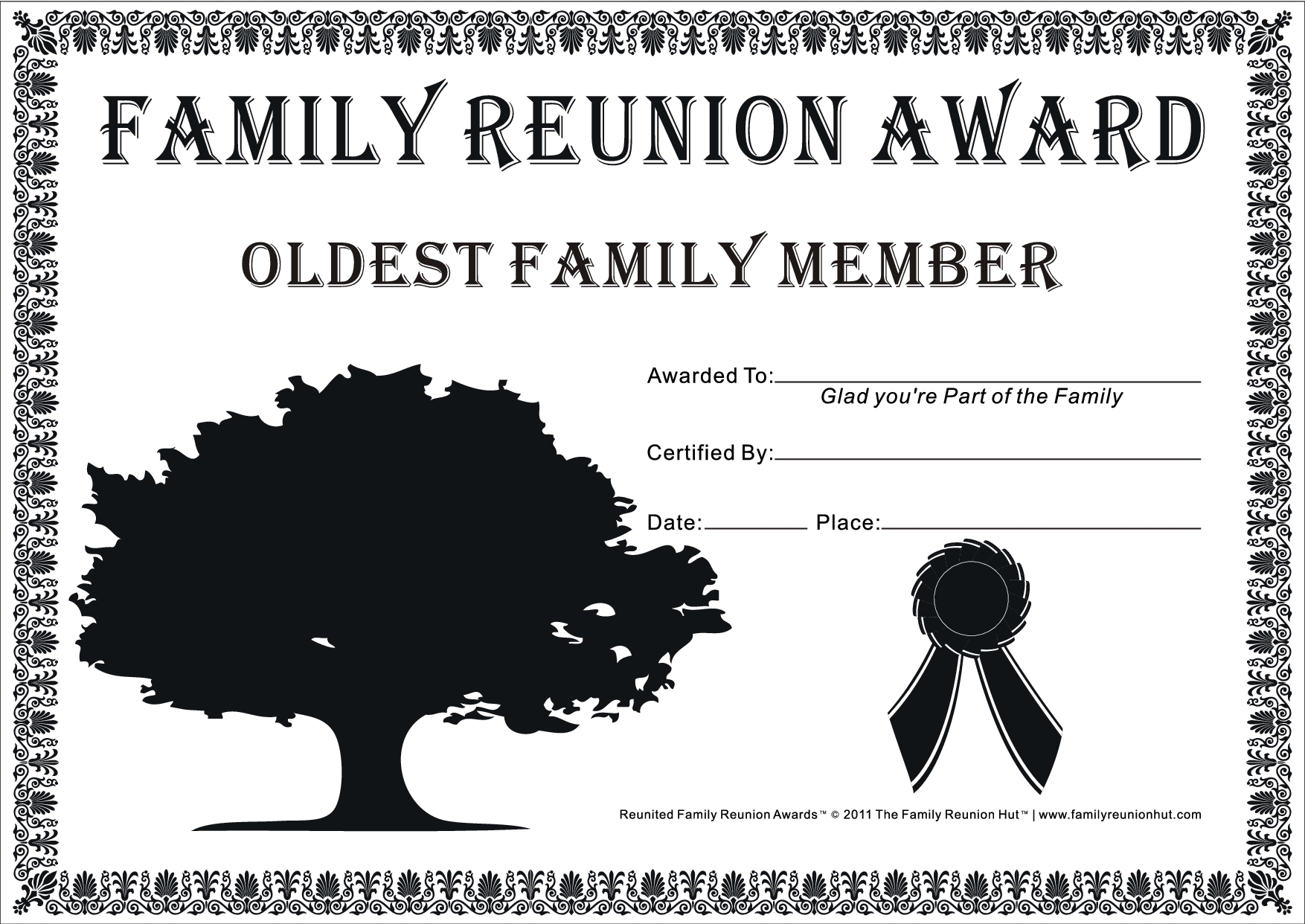 10 Most Recommended Ideas For A Family Reunion reunion activities family reunion certificates hope tree 18 is a 1 2024