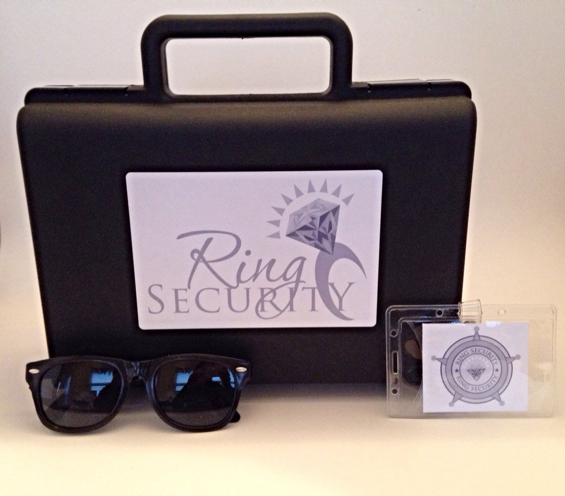 10 Spectacular Gift Ideas For Ring Bearer ring security briefcase badge and sunglassweddingringsecurity 2022