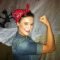 rosie the riveter costume | halloween | my life well loved