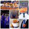 royal blue &amp; orange wedding color sceheme | orange wedding colors