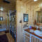 rustic bathroom design with our decorative wood trim