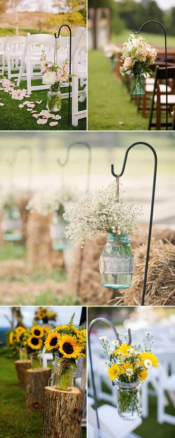 10 Pretty Mason Jar Ideas For Wedding rustic wedding ideas 30 ways to use mason jars 7 2022