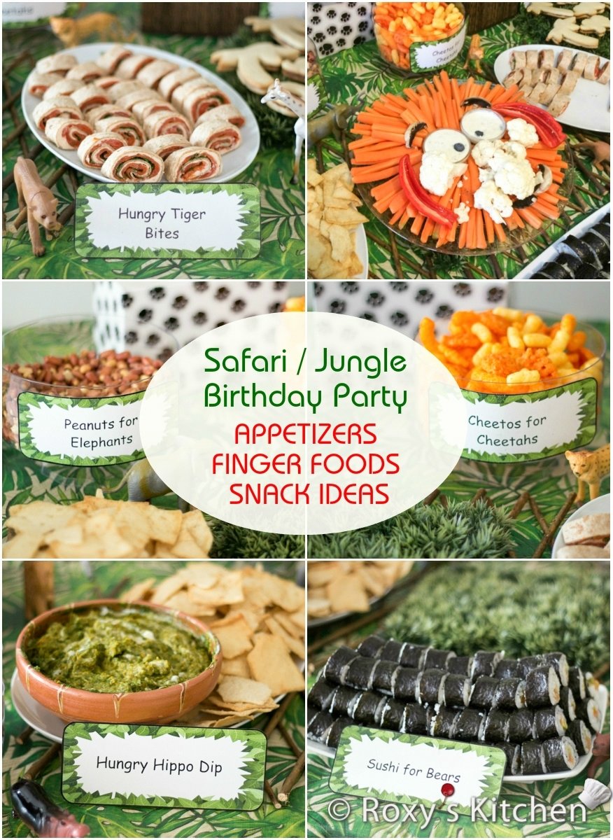 10 Famous 1St Birthday Party Food Ideas safari jungle themed first birthday party part ii appetizers 2022