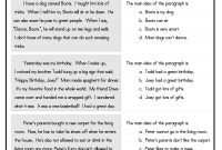 sample 3rd grade paragraph |  finding the main idea main idea