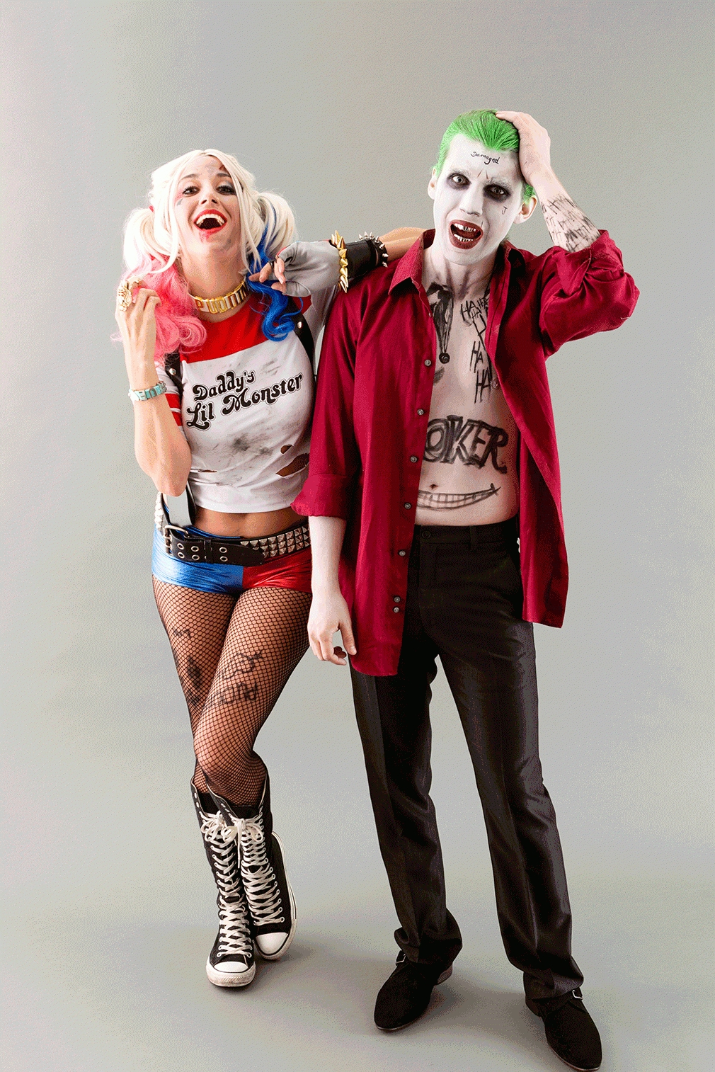 10 Most Popular His And Her Halloween Costume Ideas save this diy suicide squad couples halloween costume idea to become 4 2022