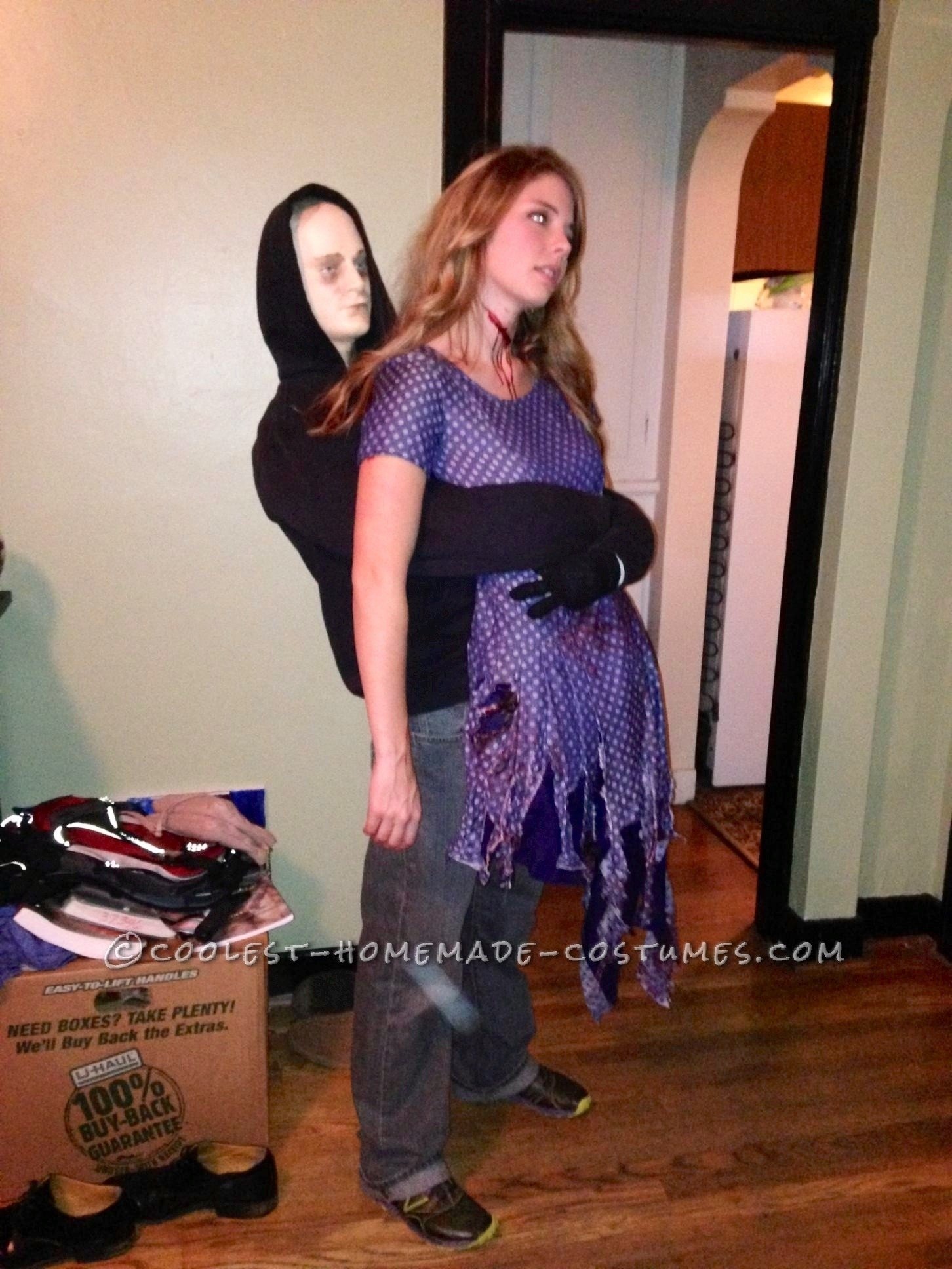 10 Unique Homemade Scary Halloween Costume Ideas scary amputated legs illusion costume scary illusions and costumes 2022