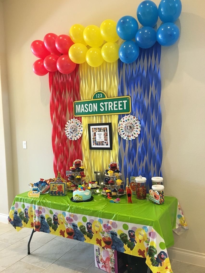 10 Stunning Sesame Street 1St Birthday Party Ideas sesame street first birthday party elmo sesamestreet 1 2022