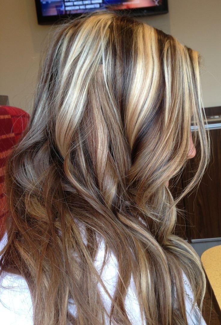Fashionnfreak Dark Brown Hair Color With Blonde Highlights