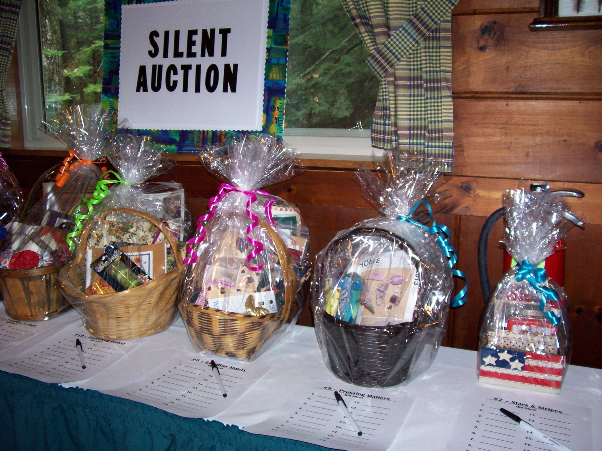 silent auction travel packages