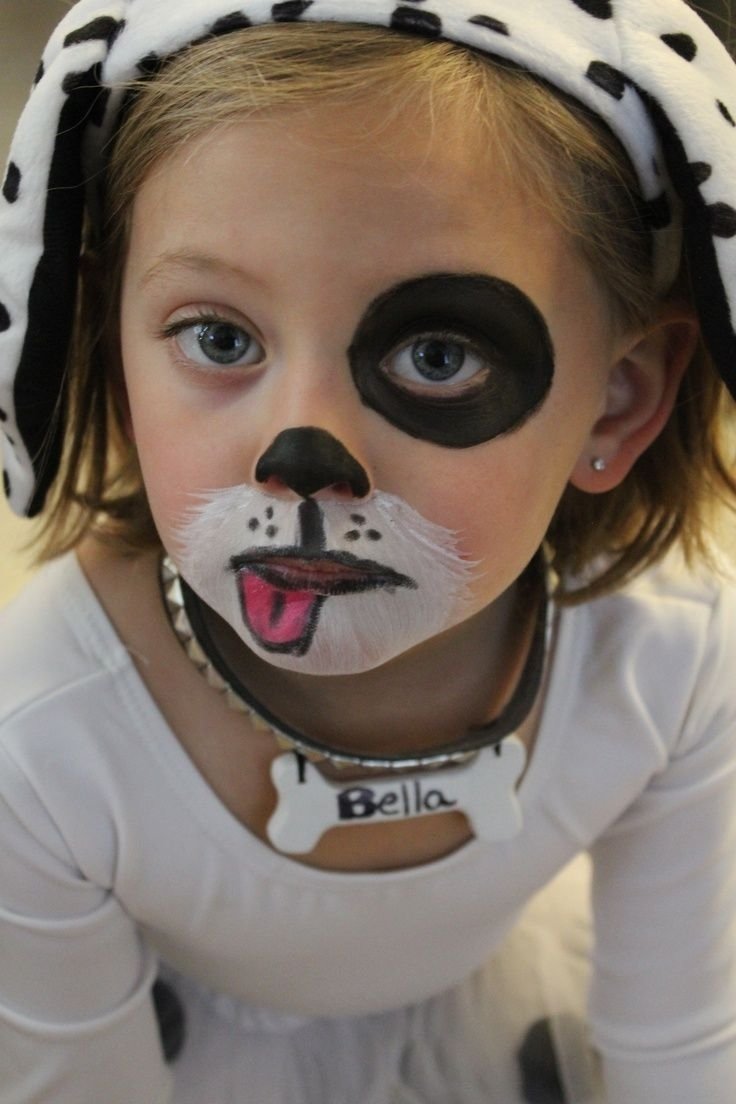 10 Fantastic Face Paint Ideas For Kids simple face painting ideas for kids a she dogface face painting 2022