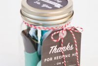 simple mason jar gifts with printable tags | jar, filing and bottle