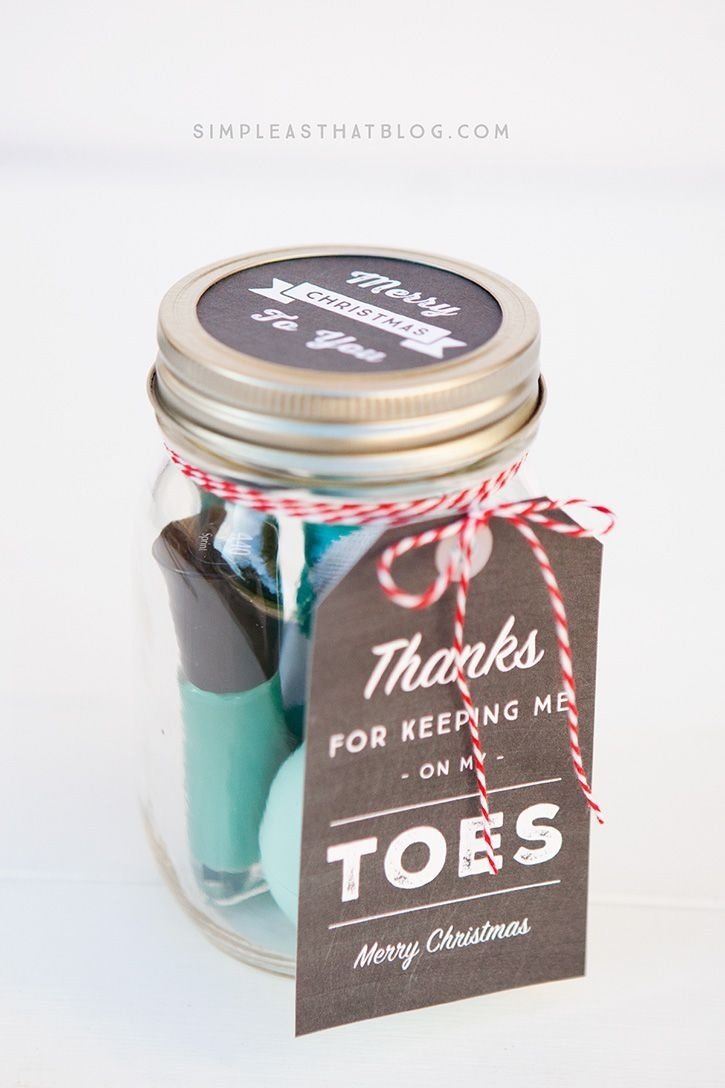 10 Attractive Gift Ideas For Dance Teachers simple mason jar gifts with printable tags jar filing and bottle 2022