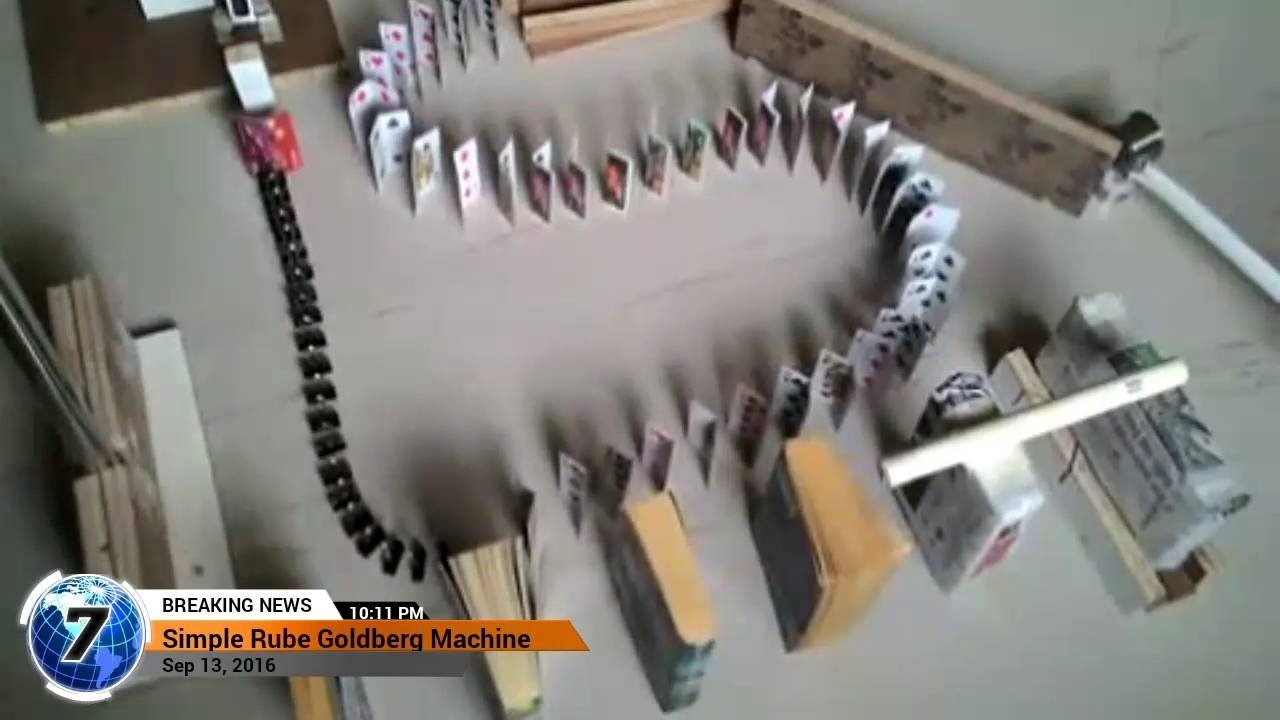 10 Stunning Rube Goldberg Simple Machine Ideas simple rube goldberg machine youtube 1 2022