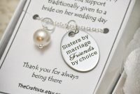 sister of the groom necklace -- sil2 -- sister-in-law necklace, maid