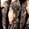 sleeve tattoo ideas for men black and grey tattoo sleeve ideas for