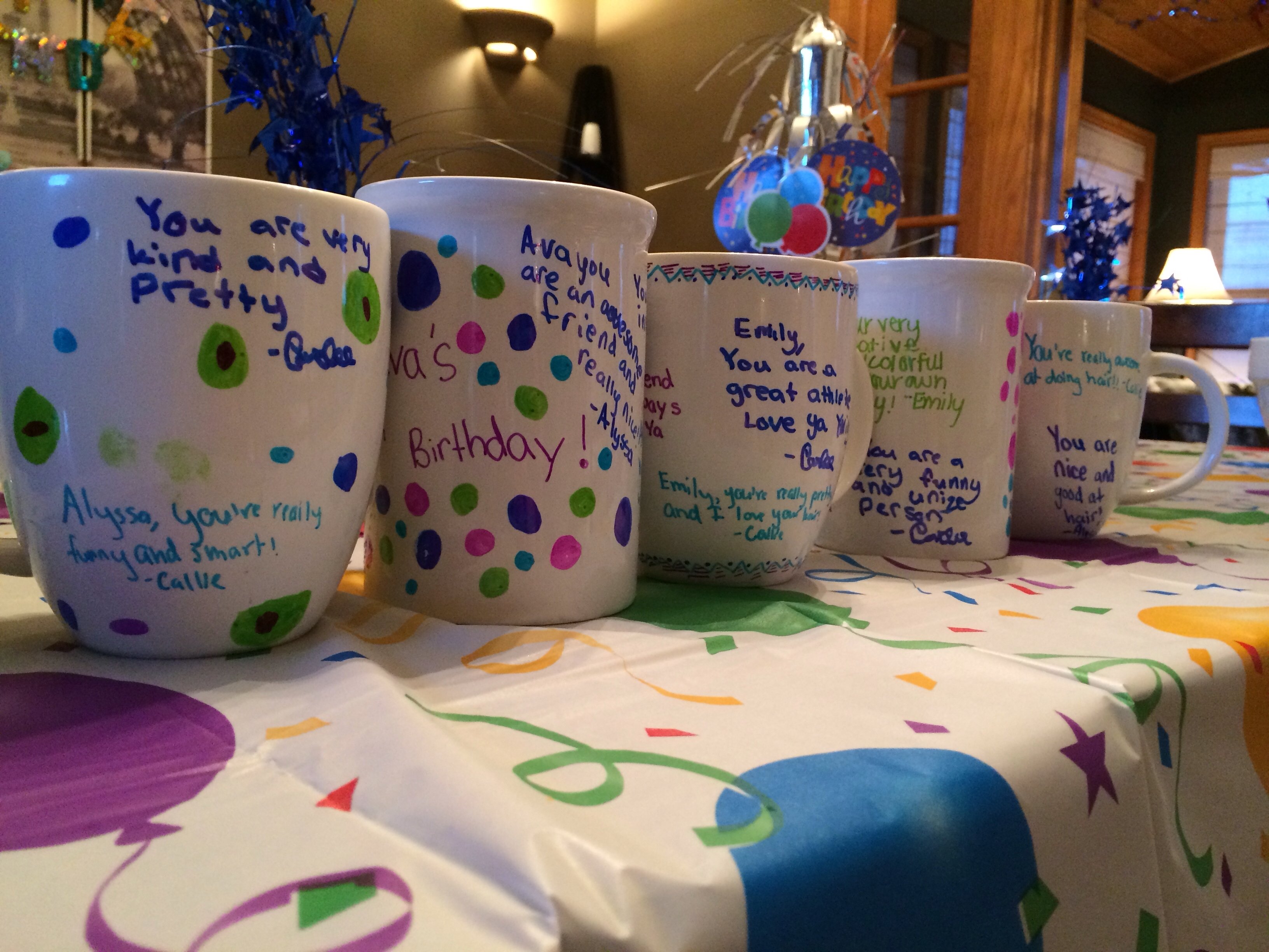 10 Nice Birthday Party Ideas For 12 Year Old Girls slumber party invitation ideas homemade sharpie mugs birthday fun 10 2022