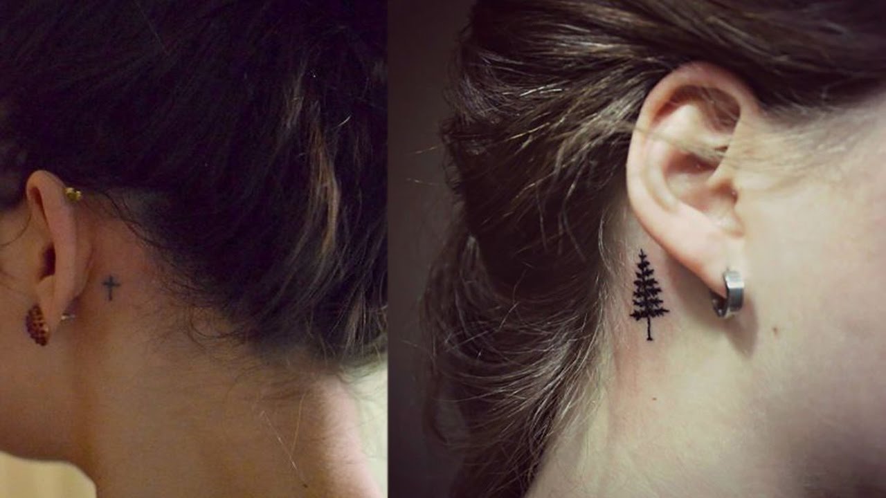 10 Fabulous Tattoo Ideas For Behind The Ear small tattoos for girlstiny tattoo for women behind ear e1b4b4e1b4b0 2022