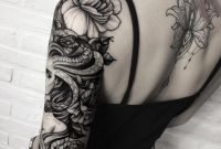 snake woman sleeve tattoo idea | snake tattoos | pinterest | woman