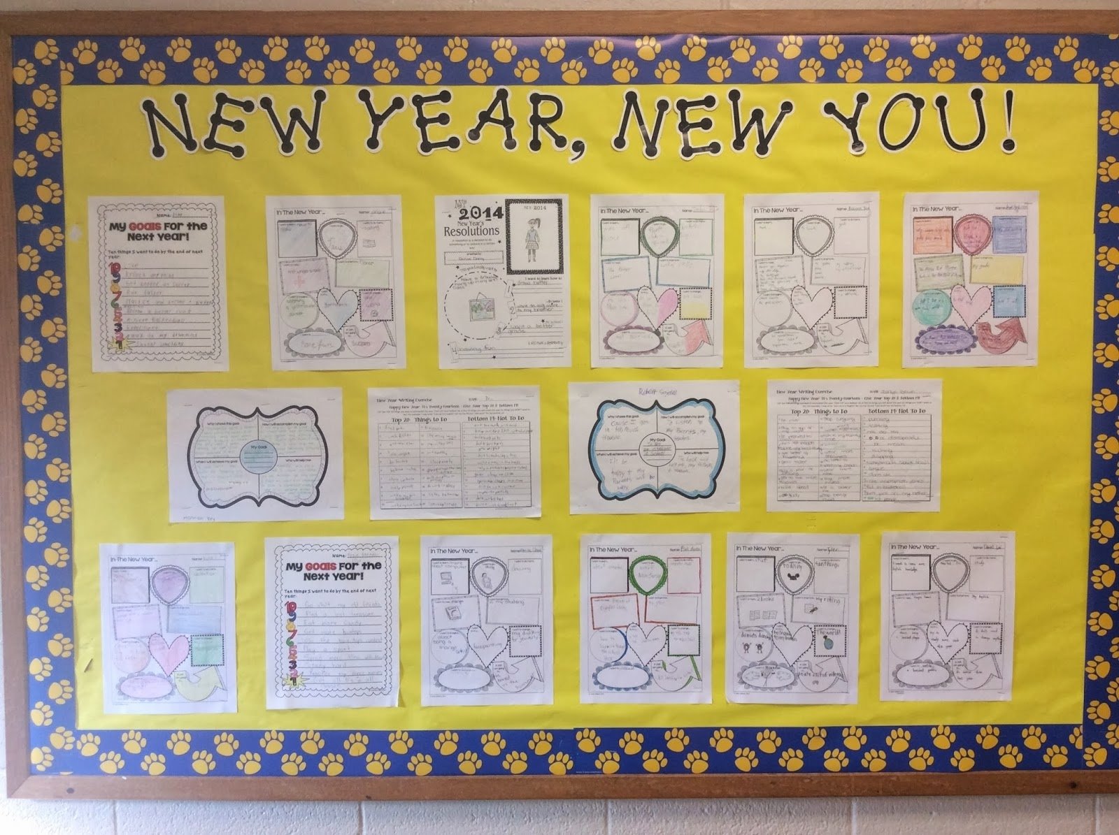 10 Lovely New Year Bulletin Board Ideas some of the best things in life are mistakes middle school bulletin 2022