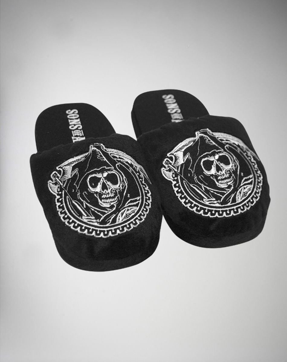 10 Attractive Sons Of Anarchy Gift Ideas sons of anarchy logo slippers for freddie christmas gift ideas 2022