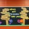 spring library bulletin board. inspiredvarious other pinners