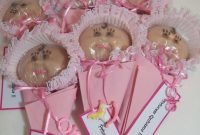 staggering baby shower favor ideas for girl diy decoration cake idea