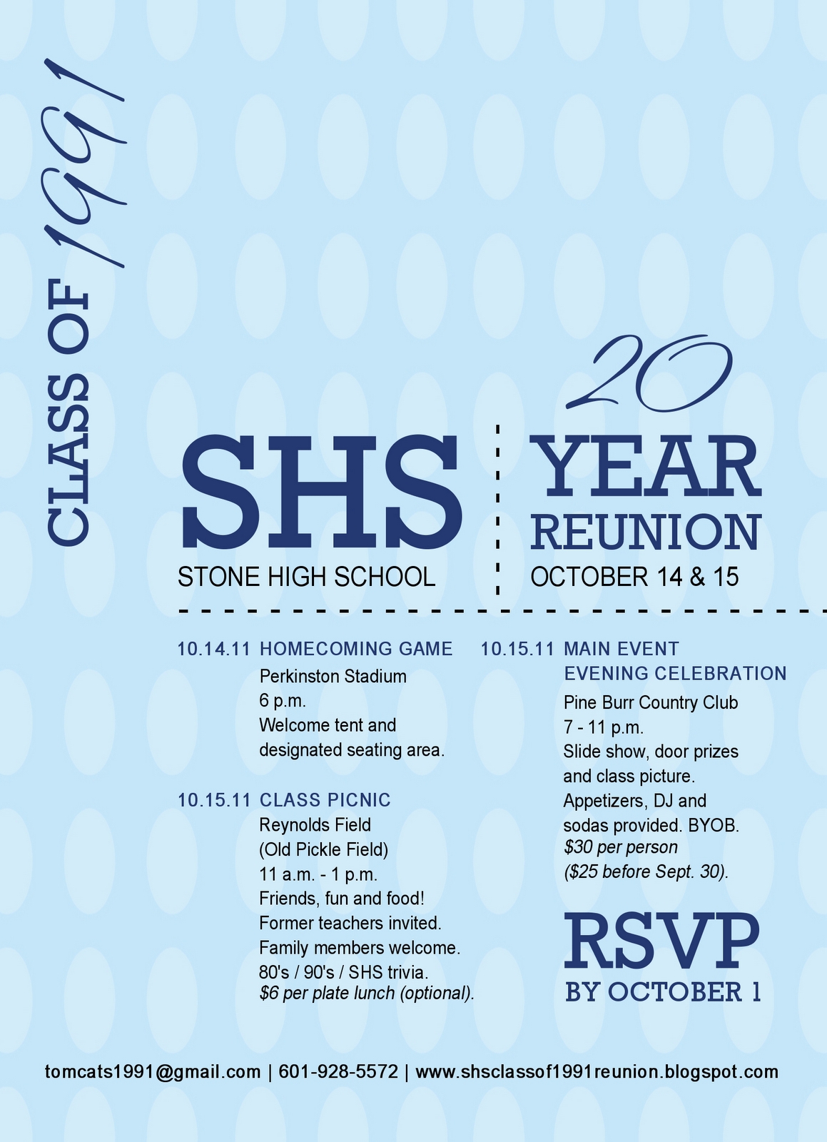 10 Unique Class Reunion Ideas 20 Year stone high class of 1991 20 year reunion reunion invitation h s 2022