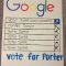 student council poster. google poster. | student council elections