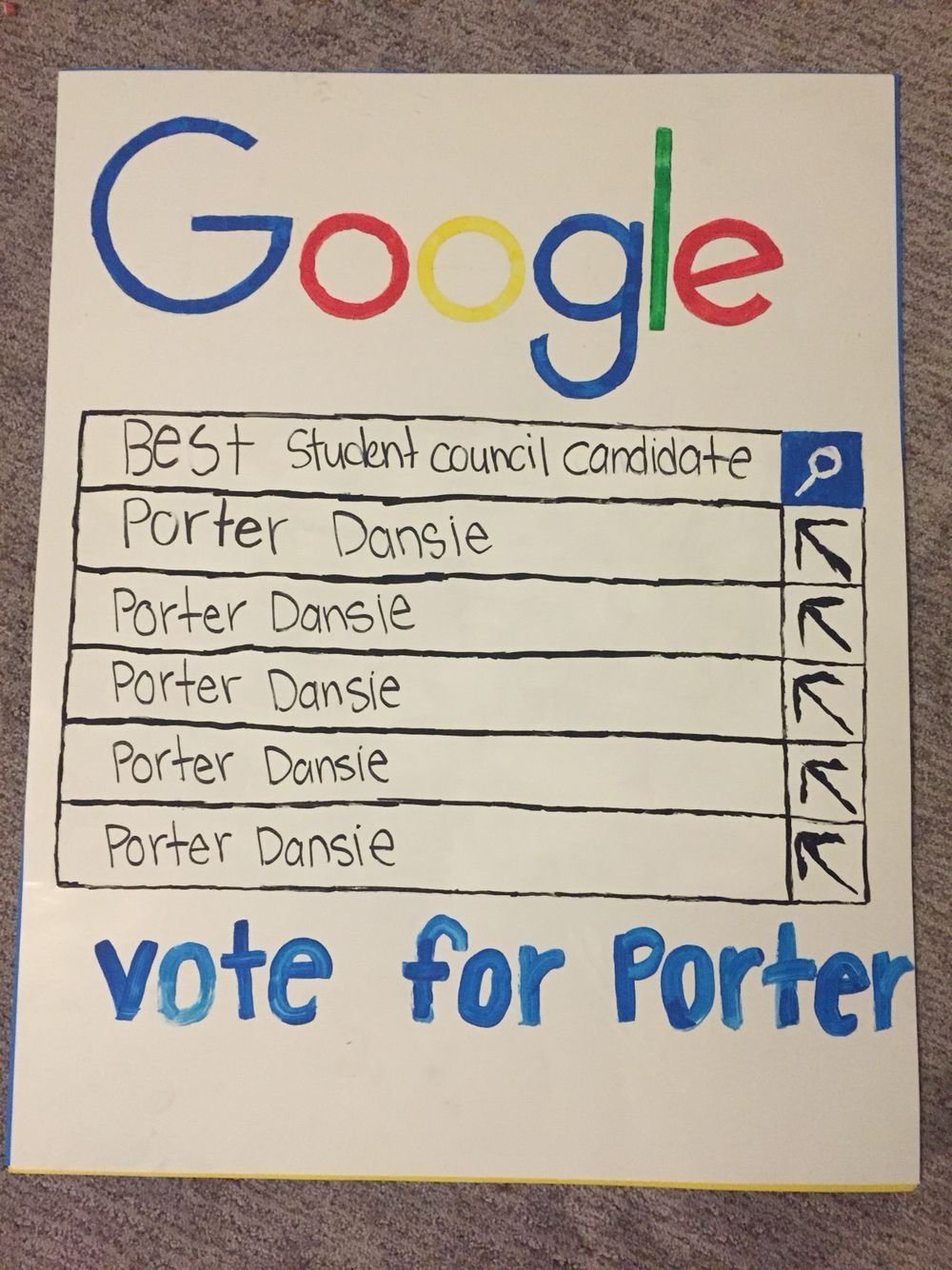 10 Most Popular Vote For Me Poster Ideas student council poster google poster student council elections 4 2022