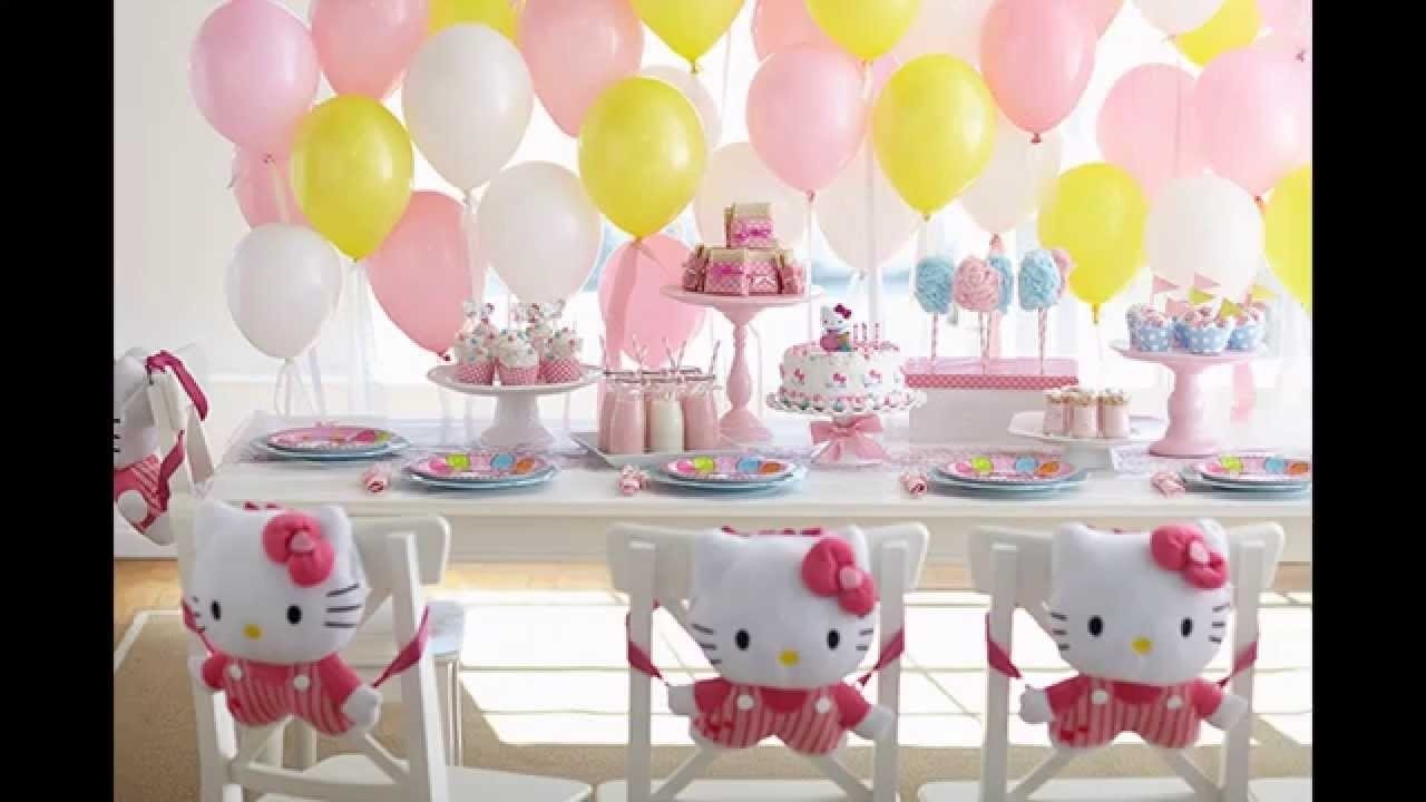 10 Unique Hello Kitty Party Decoration Ideas stunning hello kitty birthday party decoration ideas youtube 1 2022