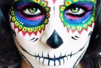 sugar skull face paint tutorial. day of the dead. nk - youtube