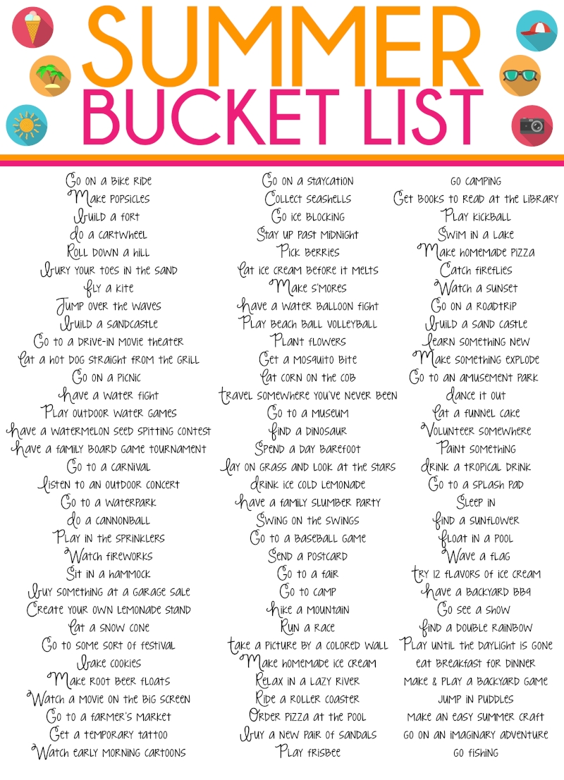 10 Amazing Summer Bucket List Ideas For Couples summer bucket list ideas play party plan 2022