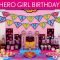 superhero girl birthday party ideas // superhero girl - b77 - youtube