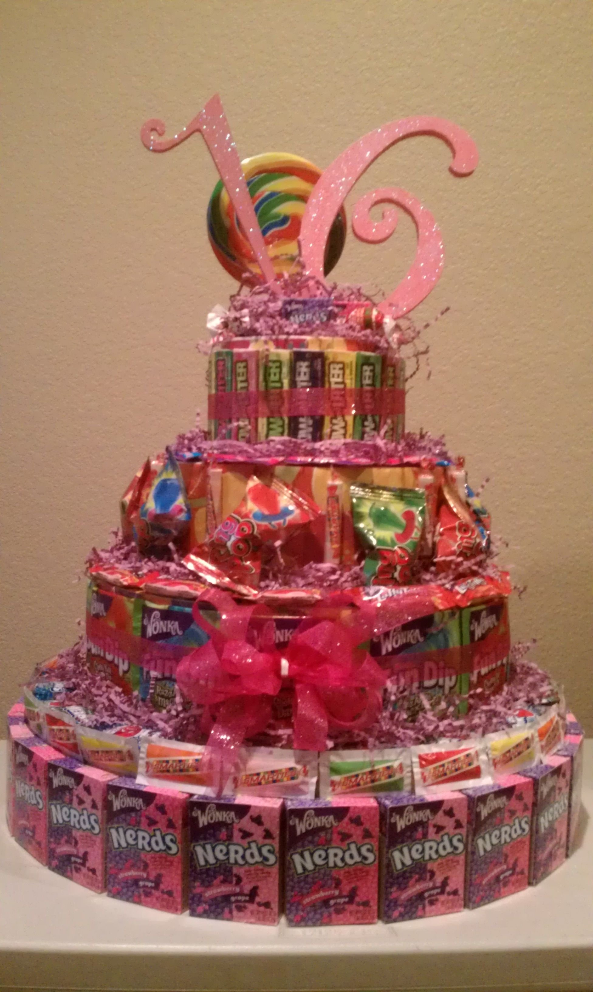 10 Best Sweet 16 Birthday Ideas For A Girl sweet 16 candy cake cool idea stacey party ideas pinterest 1 2022