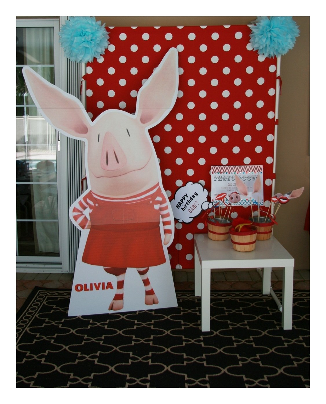 10 Beautiful Olivia The Pig Party Ideas sweet bambinos real party olivia the pig birthday party photo 2022