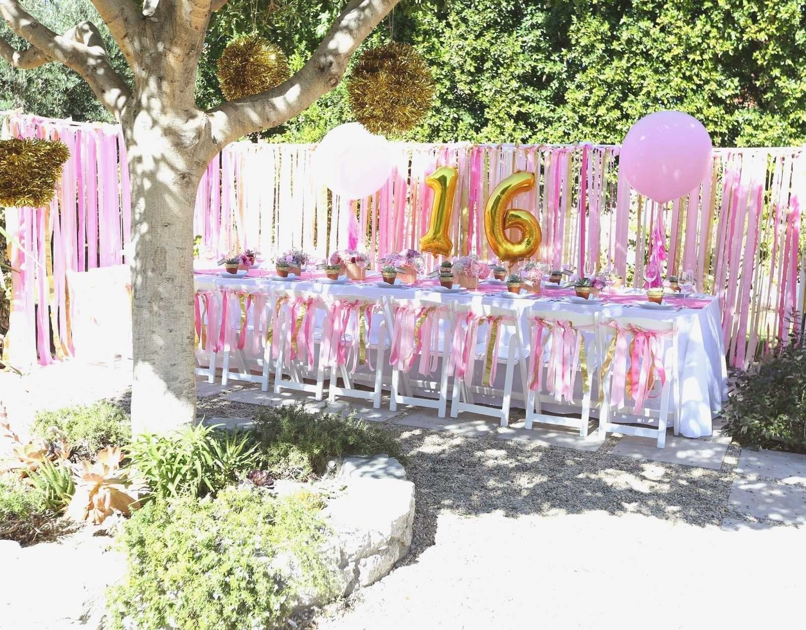 10 Elegant Sweet Sixteen Party Ideas At Home sweet sixteen backyard party ideas best of the coop sweet 16 party 2022