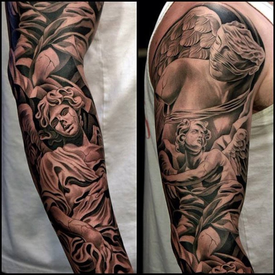 10 Trendy Tattoos Half Sleeves Ideas For Guys tattoo sleeve ideas tattoo men sleeve tattoos and american 8 2023