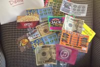 teen #boys birthday gift idea gift cards, lotto tickets and cash