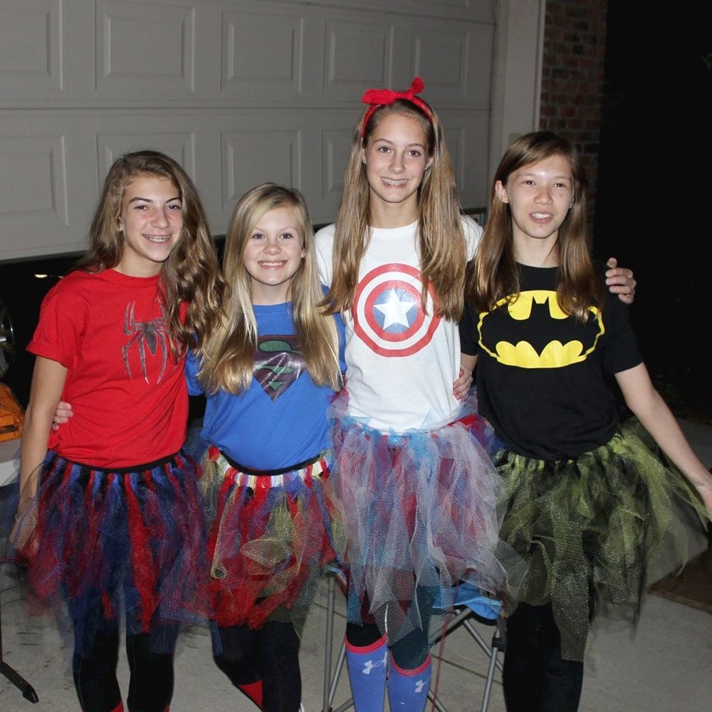 10 Stylish Diy Teenage Halloween Costume Ideas teen girl tween girl power costume idea diy easy group costume 2022